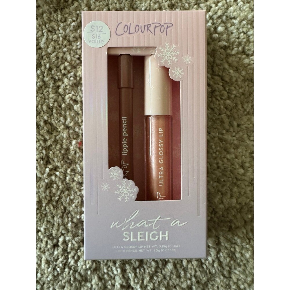 Colourpop ultra glossy lip and lippie pencil duo-what a sleigh